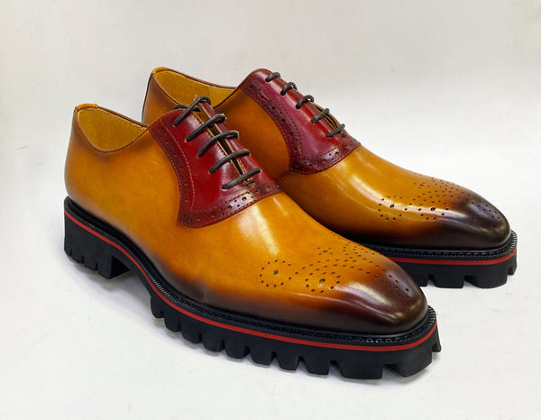 Style: 550-15-Cognac/Burgundy