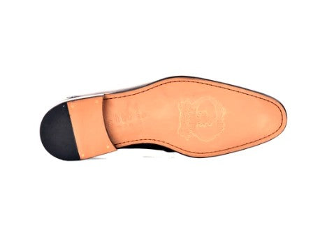 Corrente Lux Leather Tassel Loafer - Grey