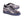 Corrente Calfskin Fashion Sneaker - Grey/Navy