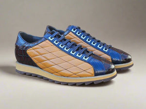 Style: 626-02CE-Cognac/Blue