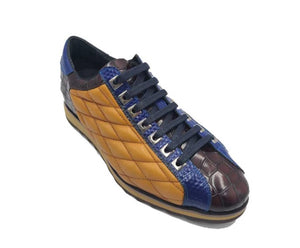 Style: 626-02CE-Cognac/Blue