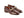 Corrente Loafer with Silver Buckle - Chocolate Brown