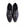 Corrente Leather Cap Toe Oxford - Black