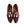 Corrente Lux Leather Penny Loafer - Burgundy