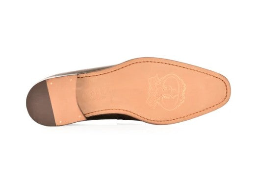 Corrente Lux Leather Penny Loafer - Green