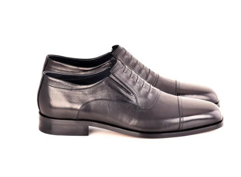 Corrente Laceless Cap Toe Black