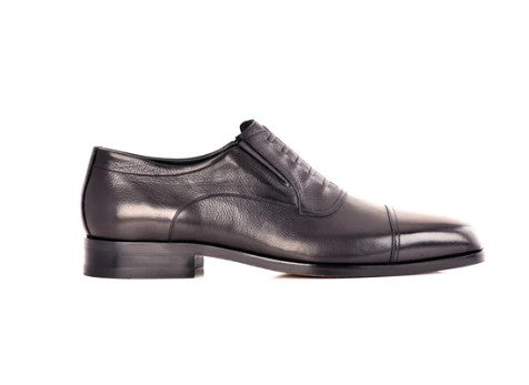 Corrente Laceless Cap Toe Black