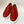 Style: C Collection Leather Belt Red