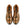 Corrente Lux Leather Wingtip Fashion Sneaker - Camel