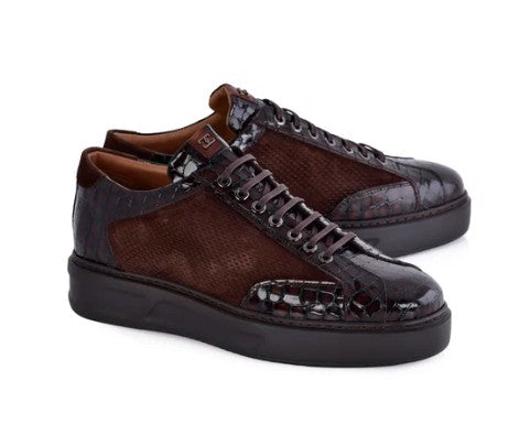 Corrente Fashion Sneaker - Brown