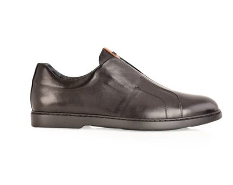 Corrente Dress Casual Slip On - Black