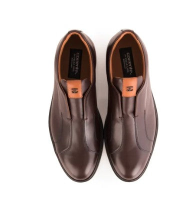 Corrente Dress Casual Slip On - Brown