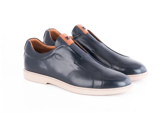 Corrente Dress Casual Slip On - Navy
