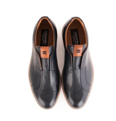 Corrente Dress Casual Slip On - Navy