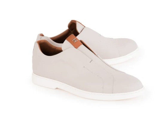 Corrente Dress Casual Slip On - Stone
