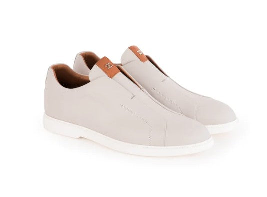 Corrente Dress Casual Slip On - Stone