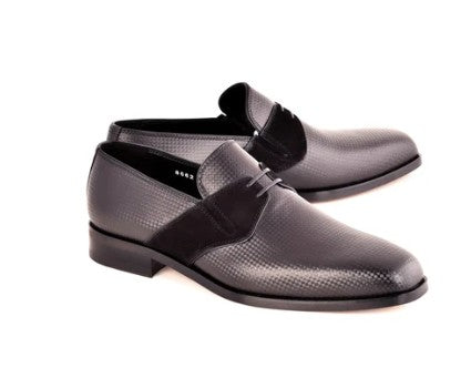 Corrente Loriblu Leather Loafer - Black