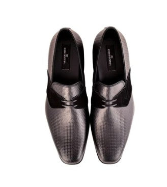 Corrente Loriblu Leather Loafer - Black