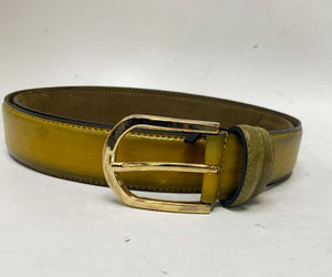 Style: C Collection Camel Leather Belt