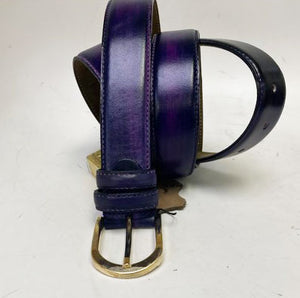 Style: C Collection Purple Leather Belt