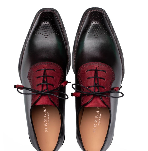Mezlan Bretton Multi-Tone Oxford - Graphite/Multi