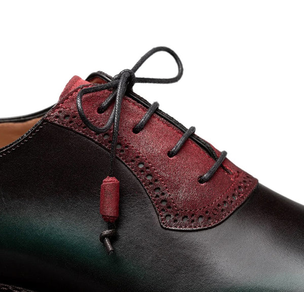 Mezlan Bretton Multi-Tone Oxford - Graphite/Multi