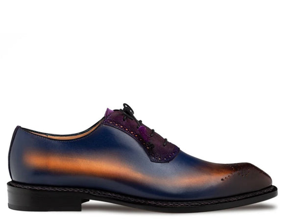 Mezlan Bretton Multi-Tone Oxford - Purple/Multi