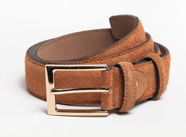 Style: C Collection Suede Belt Camel