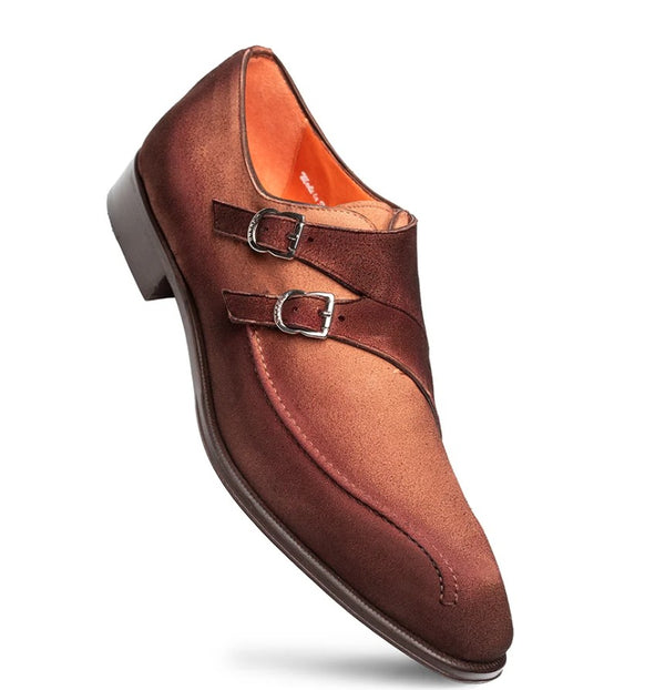 Mezlan Cascade Suede Double Monkstrap - Sport