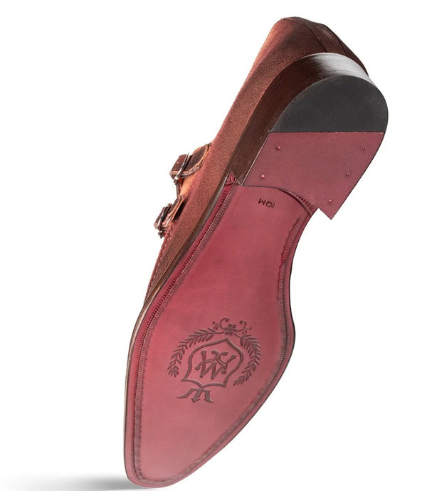 Mezlan Cascade Suede Double Monkstrap - Sport