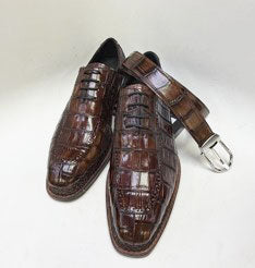 Style: Maurice Alligator Belt-Brown