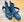Style: Maurice Alligator Belt-Blue