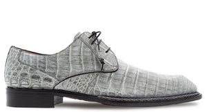 "Cratos" Crocodile Derby Pearl/Grey