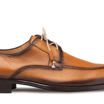 Fratello Split-toe Deer Laceup Cognac By Mezlan Made In Spain Brand