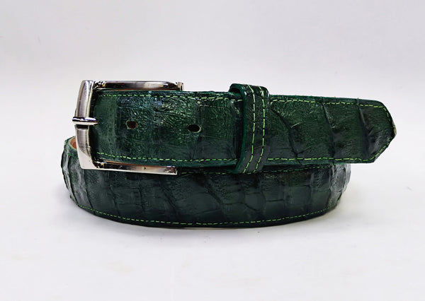Crocodile Belt Green