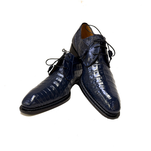 "Cratos" Crocodile Derby Blue