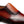Mezlan Liberty Wingtip Medallion Slip On - Cognac/Rust