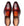 Mezlan Liberty Wingtip Medallion Slip On - Cognac/Rust