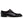 Mezlan Liberty II Shiny Calf Wingtip Medallion Slip On - Black