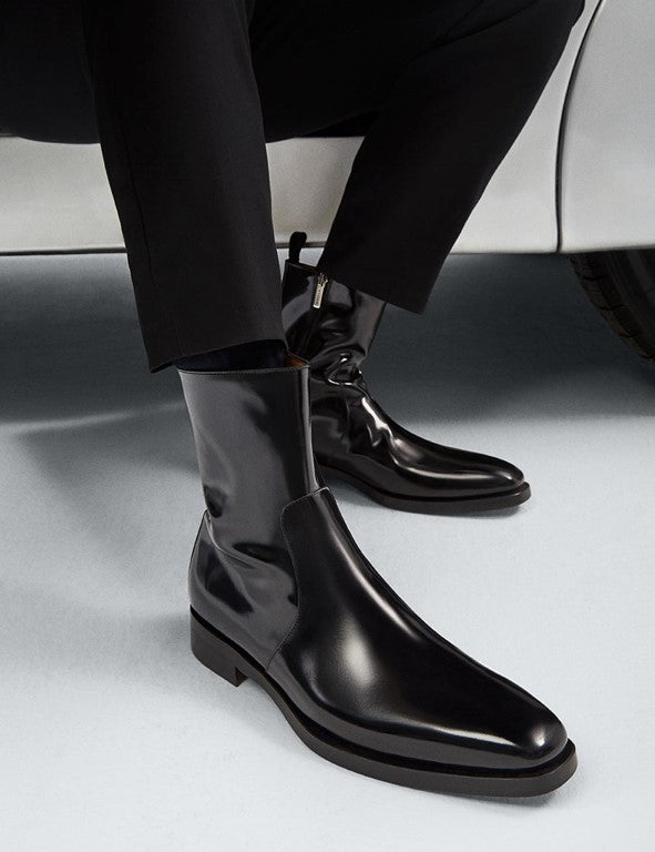 patent leather dress boots Mezlan Style: Marquez-Black 11.5 C&E Men's Shoes