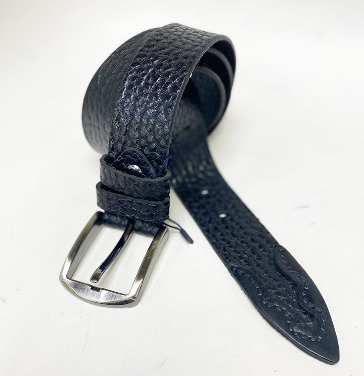 Patent Leather Belt Navy 40 C&E