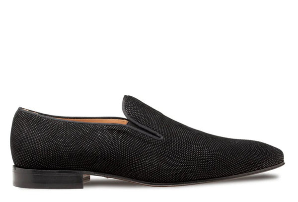 Style: "Notte" Beaded Suede Loafer