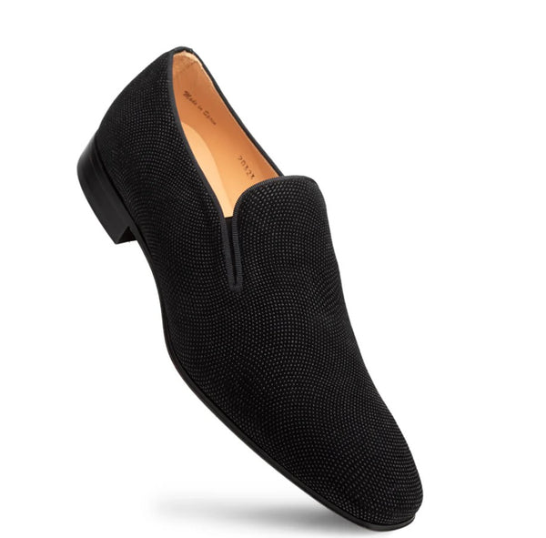 Style: "Notte" Beaded Suede Loafer