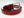 Style: C Collection Leather/Velvet Belt Red
