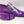 Style: C Collection Patent Leather Belt Purple