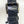 Scored Leather Belt Black