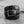 Scored Leather Belt Black