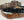 Scored Leather Belt Black