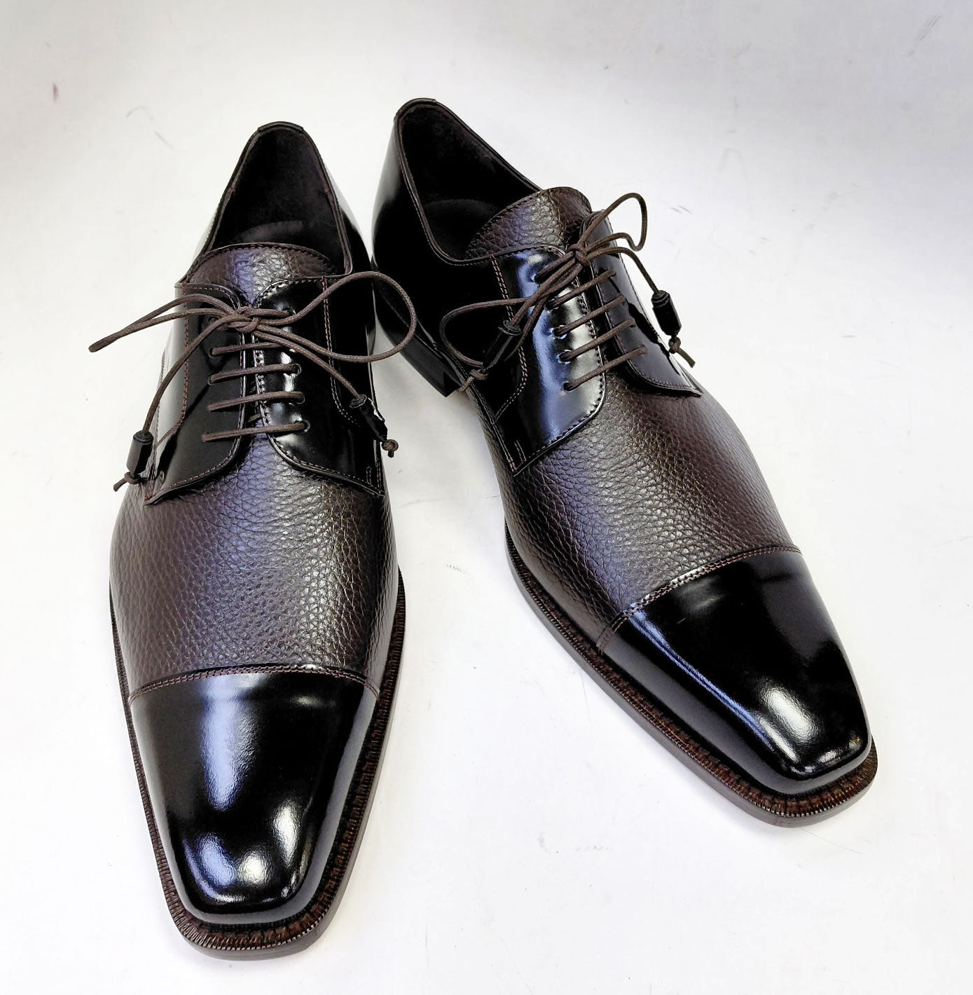 Mezlan Soka Lace-Up Oxford Brown – C&E Fashions