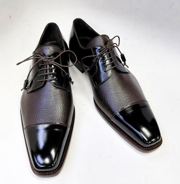 Mezlan Soka Lace-Up Oxford Brown